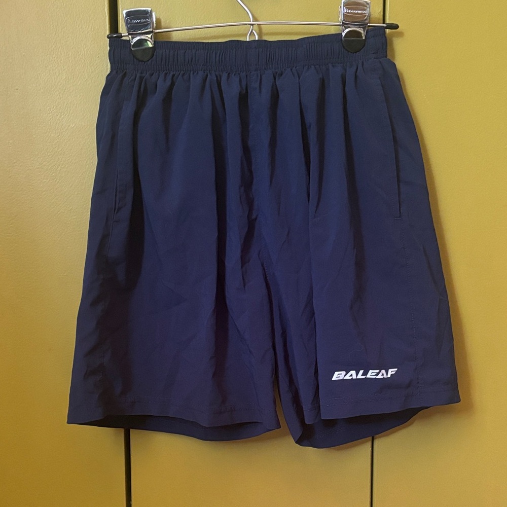 Baleaf Men's Navy Running Shorts Small